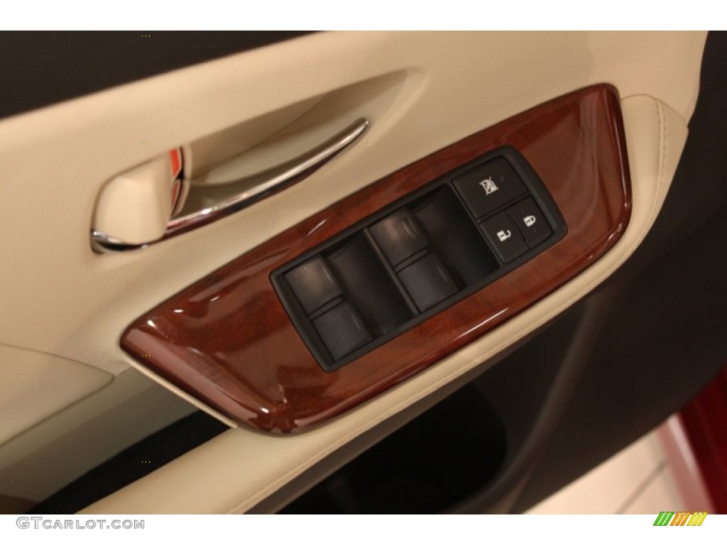 2010 HS 250h Hybrid Premium - Matador Red Mica / Parchment photo #6
