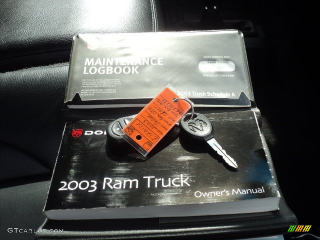 2003 Ram 1500 SLT Quad Cab 4x4 - Graphite Metallic / Dark Slate Gray photo #19