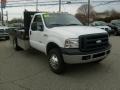 Oxford White - F350 Super Duty Regular Cab 4x4 Dually Chassis Photo No. 6
