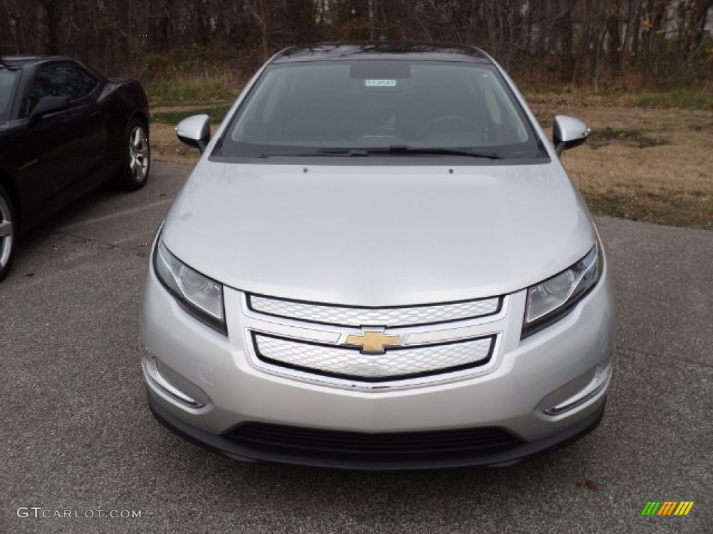 Silver Ice Metallic 2012 Chevrolet Volt Hatchback Exterior Photo #56694383