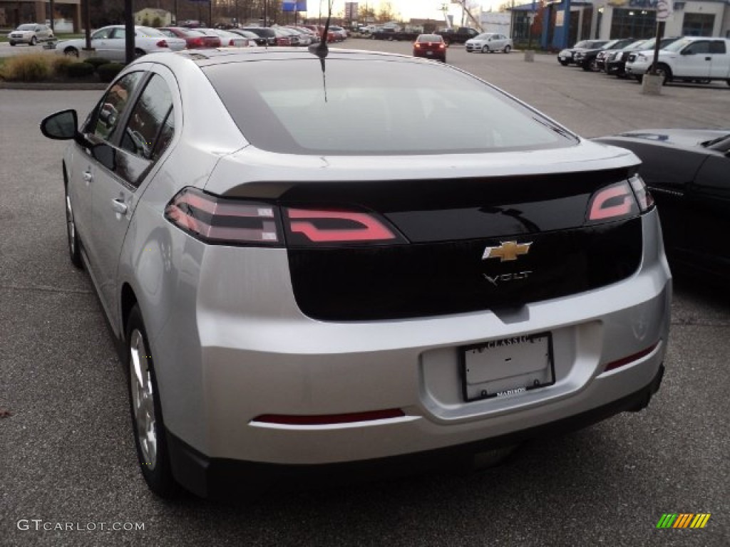 Silver Ice Metallic 2012 Chevrolet Volt Hatchback Exterior Photo #56694389
