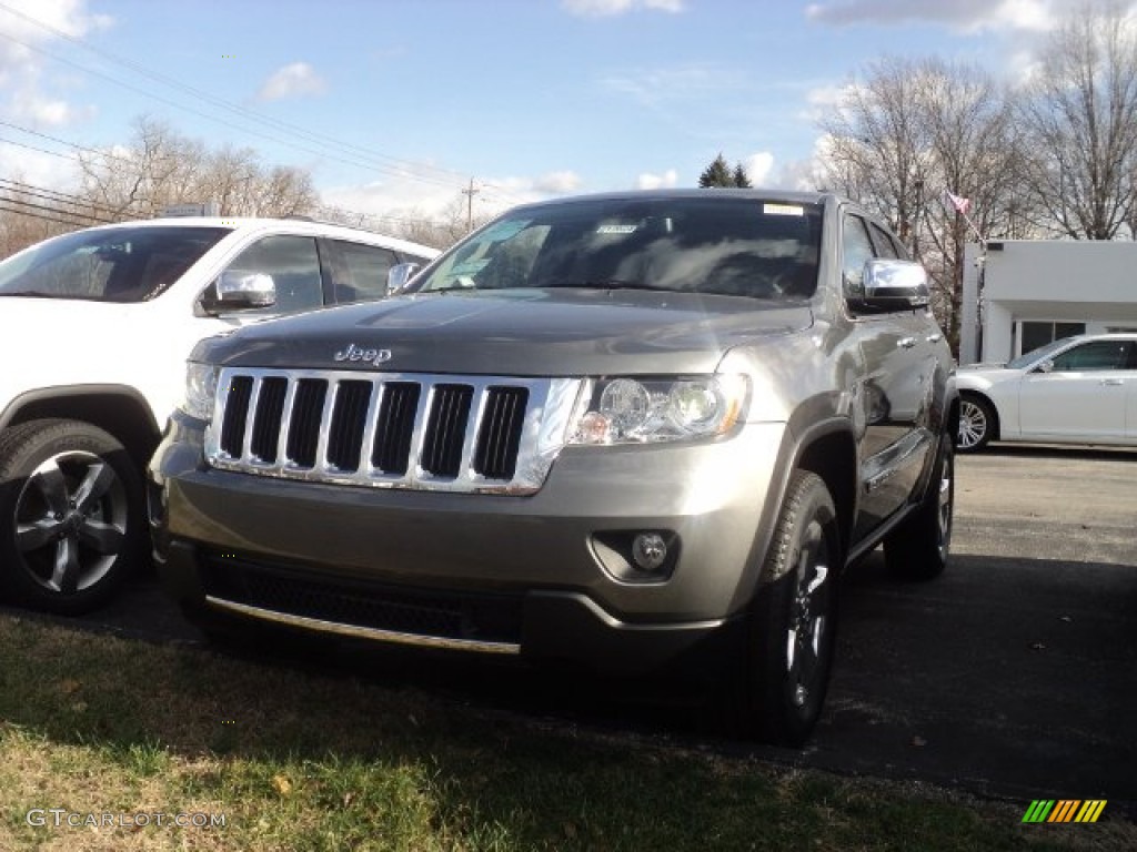 2012 Grand Cherokee Limited 4x4 - Mineral Gray Metallic / Black photo #1