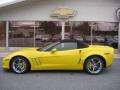2012 Velocity Yellow Chevrolet Corvette Grand Sport Convertible  photo #1