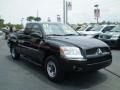 2007 Brilliant Black Mitsubishi Raider LS Extended Cab  photo #7