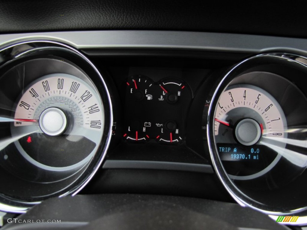 2011 Mustang V6 Premium Convertible - Ebony Black / Charcoal Black photo #5