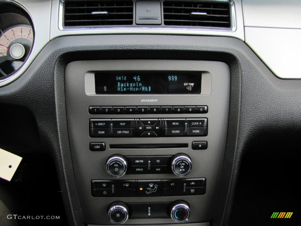 2011 Mustang V6 Premium Convertible - Ebony Black / Charcoal Black photo #13