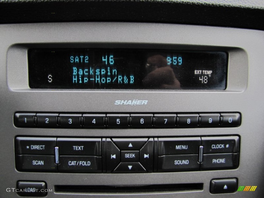 2011 Mustang V6 Premium Convertible - Ebony Black / Charcoal Black photo #14