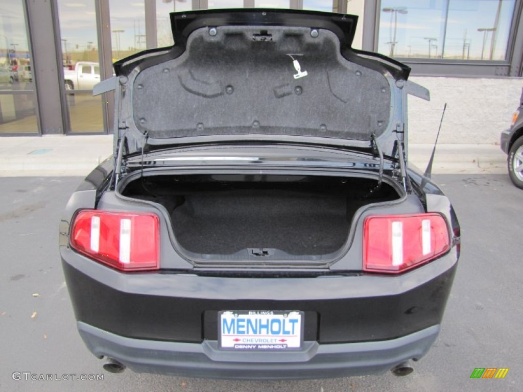 2011 Mustang V6 Premium Convertible - Ebony Black / Charcoal Black photo #23