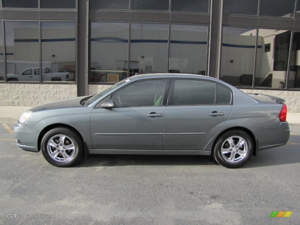 2005 Malibu LT V6 Sedan - Medium Gray Metallic / Gray photo #2