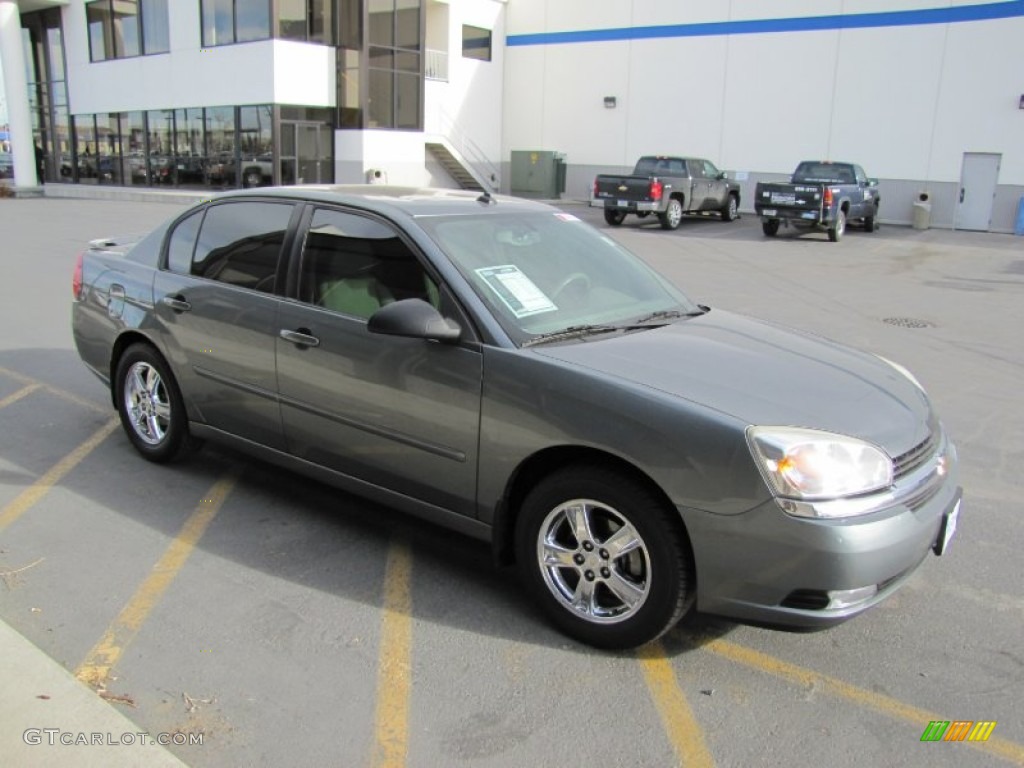 2005 Malibu LT V6 Sedan - Medium Gray Metallic / Gray photo #30