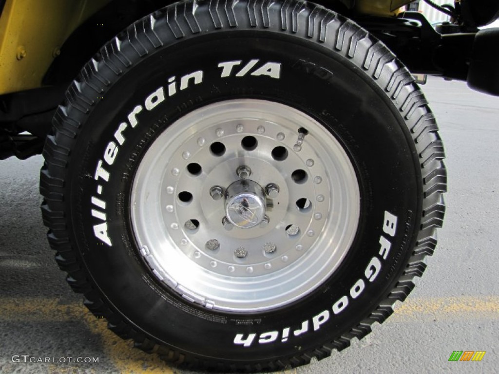 2004 Jeep Wrangler Sport 4x4 Custom Wheels Photos