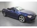 2008 Deep Sea Blue Metallic BMW 6 Series 650i Convertible  photo #4