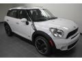 Light White 2012 Mini Cooper S Countryman All4 AWD Exterior