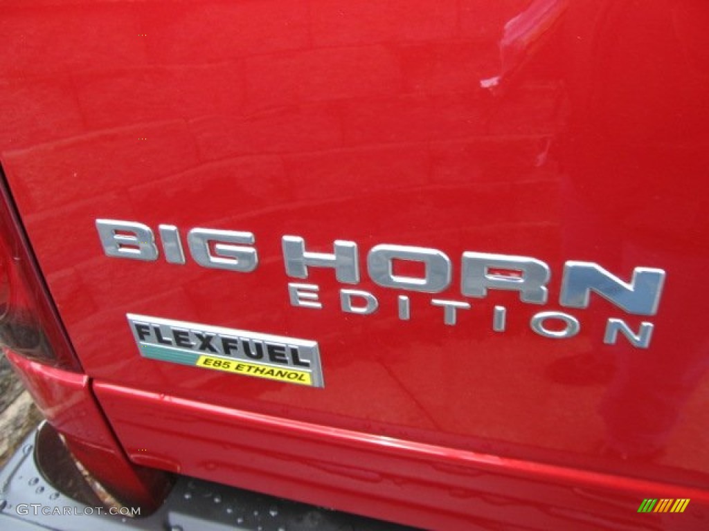 2007 Ram 1500 Big Horn Edition Quad Cab 4x4 - Inferno Red Crystal Pearl / Medium Slate Gray photo #4