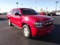 2010 Victory Red Chevrolet Avalanche LS  photo #3