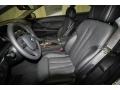 Black Nappa Leather 2012 BMW 6 Series 640i Coupe Interior Color