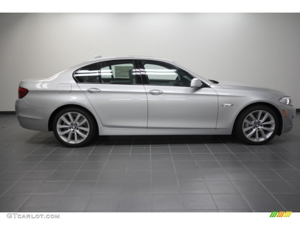 Titanium Silver Metallic 2012 BMW 5 Series 535i Sedan Exterior Photo #56705616