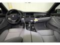 2012 BMW 5 Series Everest Gray Interior Dashboard Photo