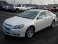 White Diamond Tricoat 2012 Chevrolet Malibu LTZ Exterior