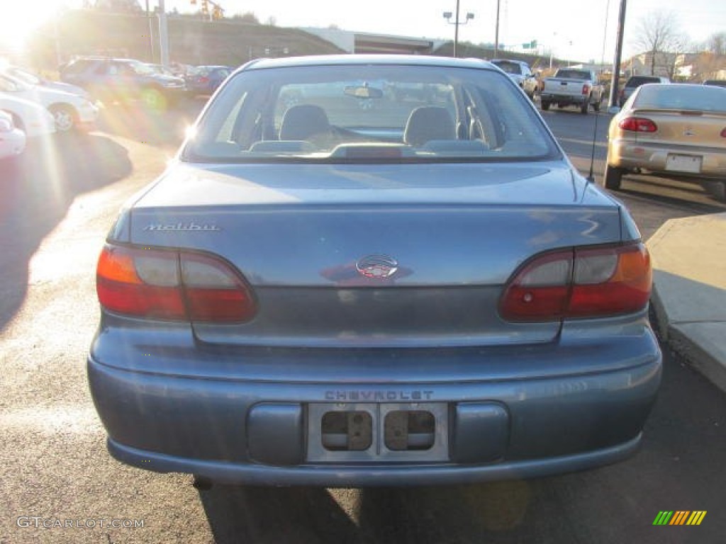 1997 Malibu Sedan - Medium Opal Blue Metallic / Medium Grey photo #3