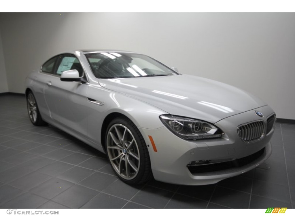 2012 6 Series 650i Coupe - Titanium Silver Metallic / Black Nappa Leather photo #1