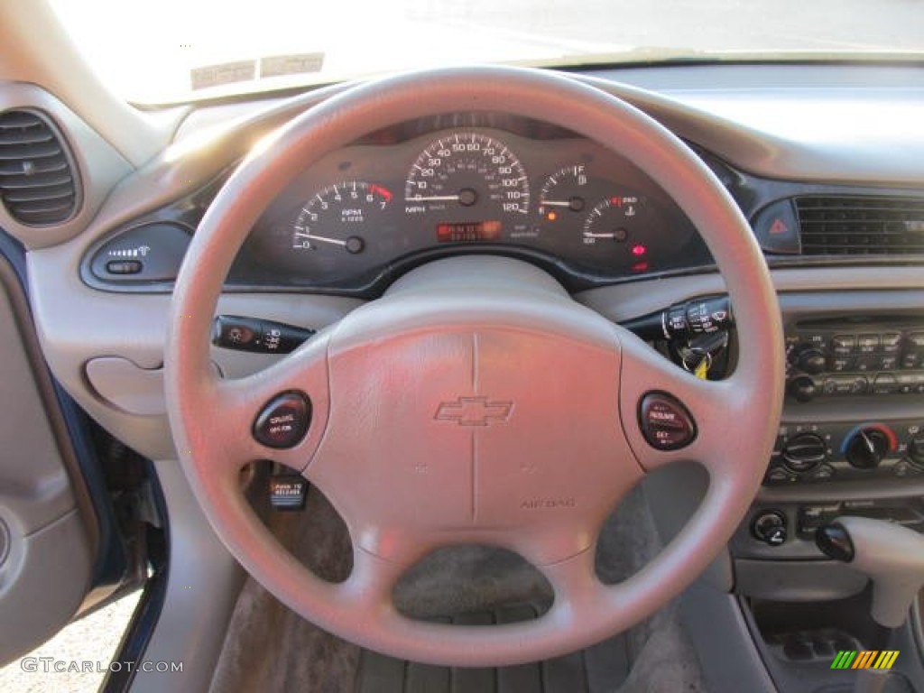 1997 Chevrolet Malibu Sedan Medium Grey Steering Wheel Photo #56706107