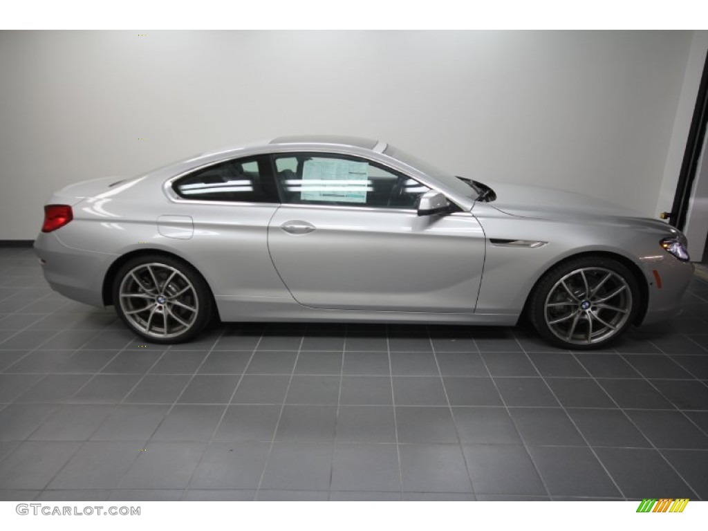 Titanium Silver Metallic 2012 BMW 6 Series 650i Coupe Exterior Photo #56706108