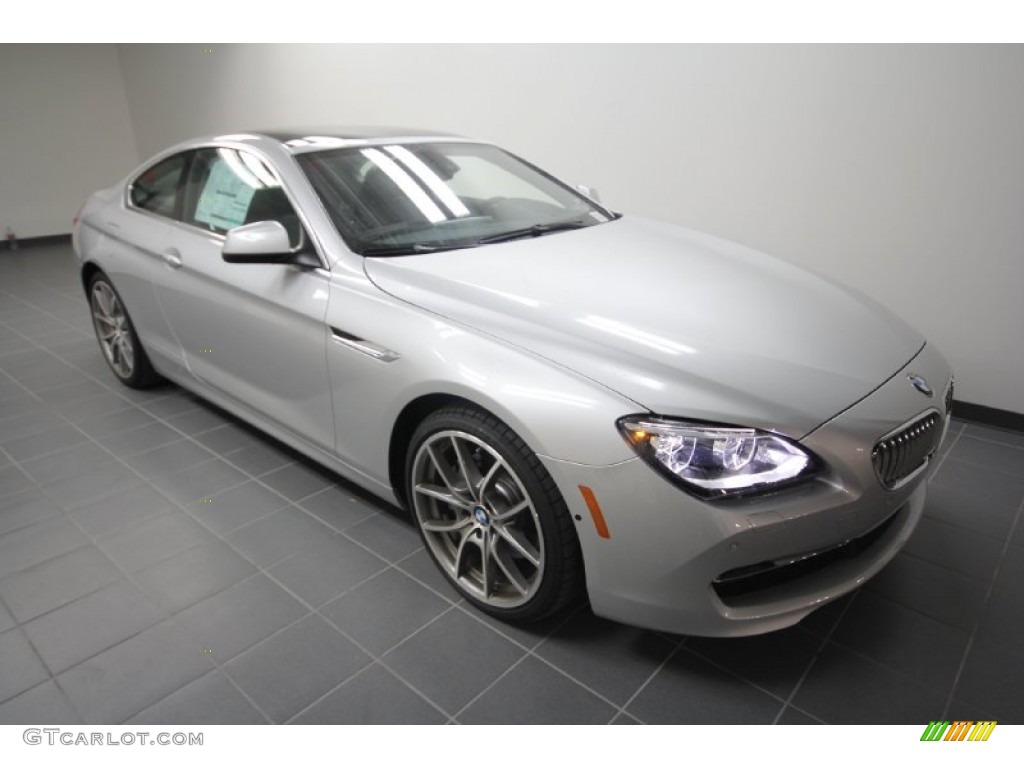 Titanium Silver Metallic 2012 BMW 6 Series 650i Coupe Exterior Photo #56706116