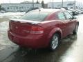 2009 Inferno Red Crystal Pearl Dodge Avenger SXT  photo #5