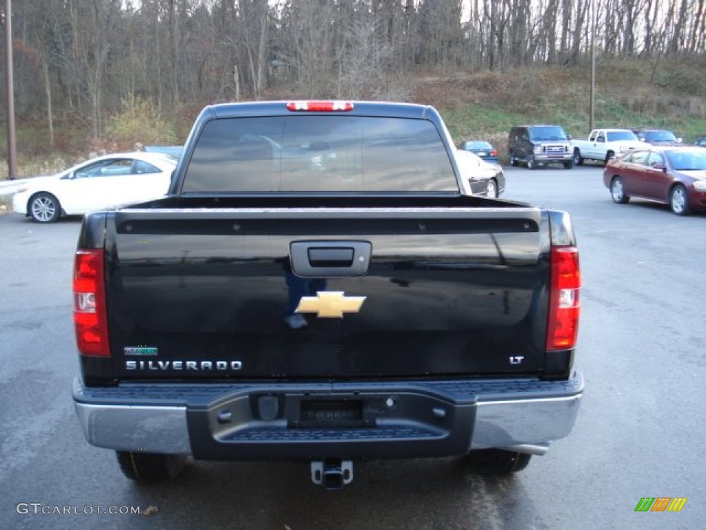 2012 Silverado 1500 LT Crew Cab 4x4 - Black / Ebony photo #7