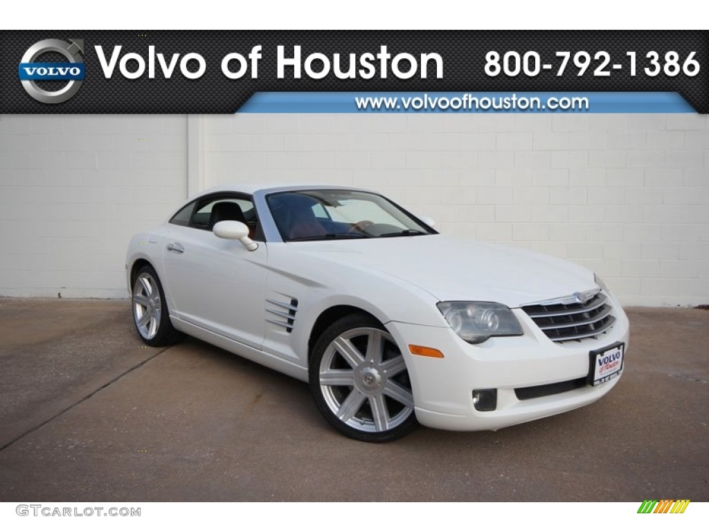 Alabaster White Chrysler Crossfire