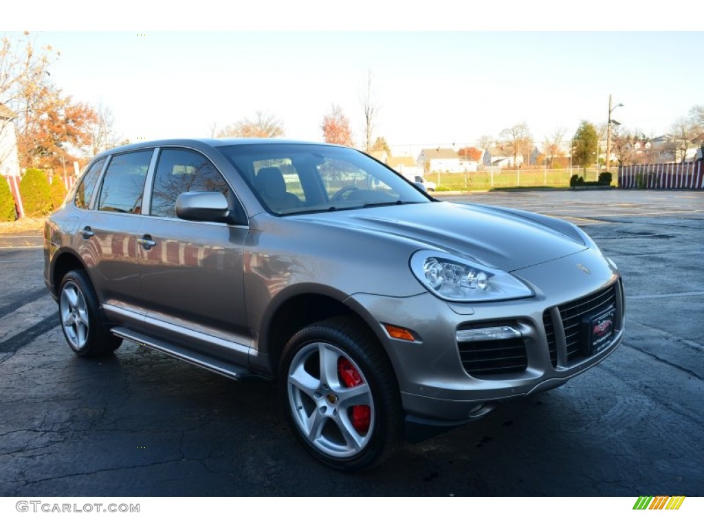 Jarama Beige Metallic 2008 Porsche Cayenne Turbo Exterior Photo #56707718