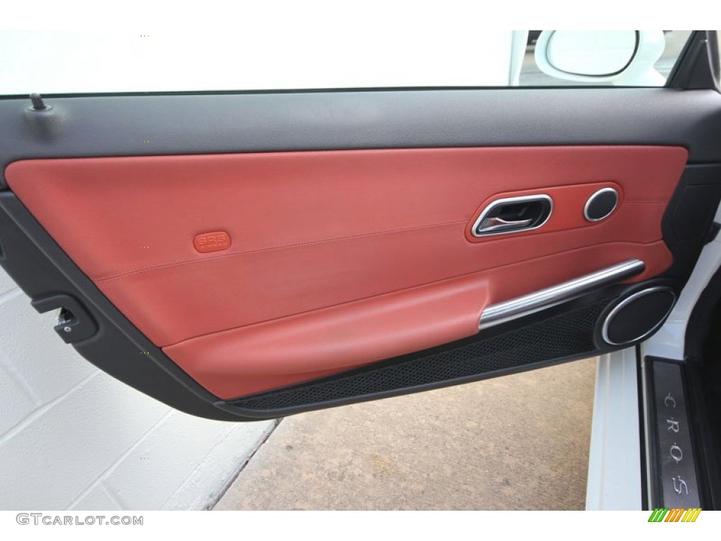 2005 Chrysler Crossfire Limited Coupe Dark Slate Grey/Cedar Door Panel Photo #56707721