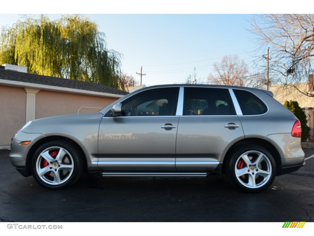 Jarama Beige Metallic 2008 Porsche Cayenne Turbo Exterior Photo #56707727