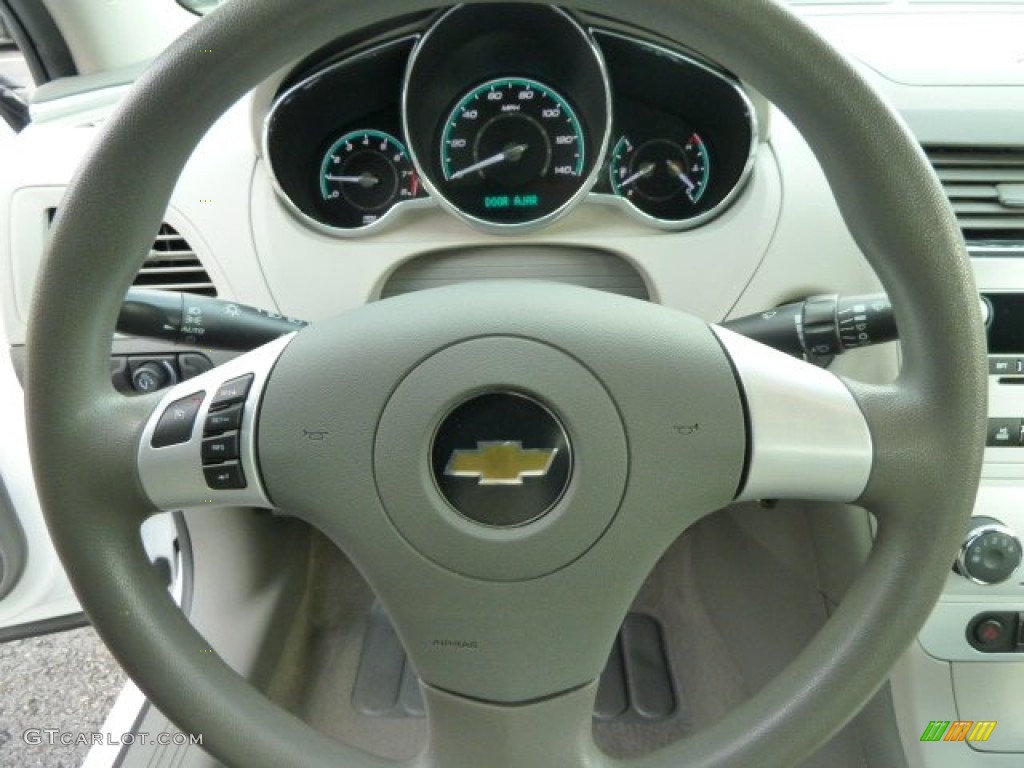 2011 Chevrolet Malibu LS Titanium Steering Wheel Photo #56708285