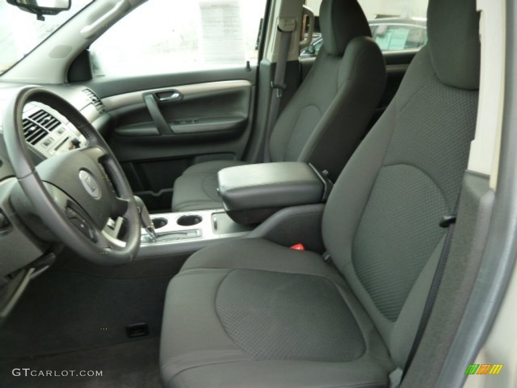 Black Interior 2008 Saturn Outlook XE AWD Photo #56708399