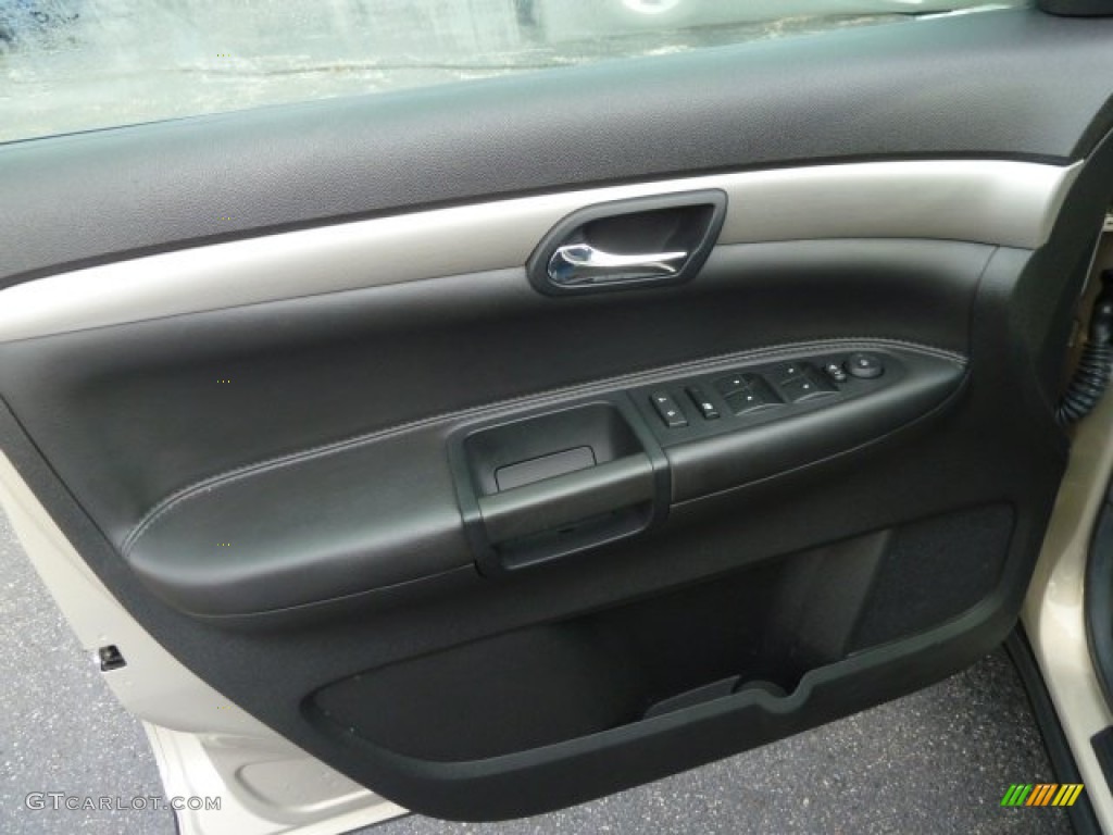2008 Saturn Outlook XE AWD Black Door Panel Photo #56708438