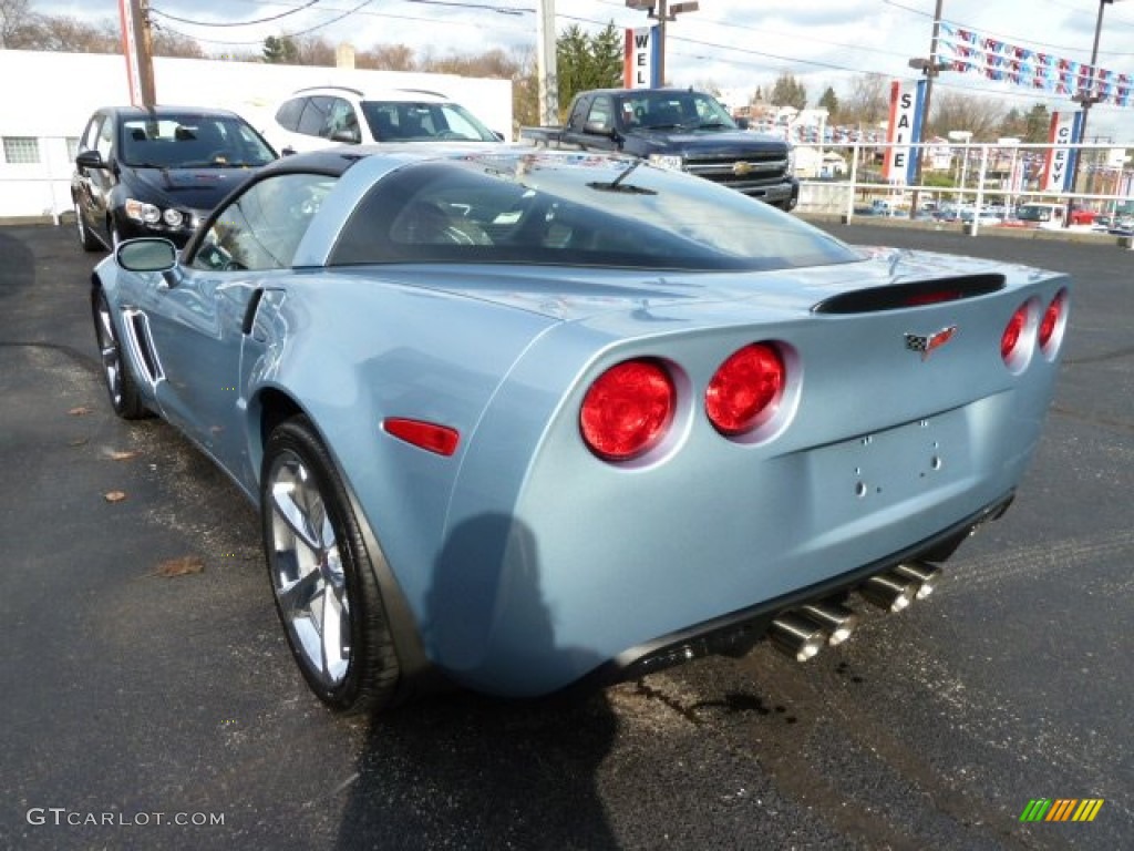 2012 Corvette Grand Sport Coupe - Carlisle Blue Metallic / Ebony photo #4