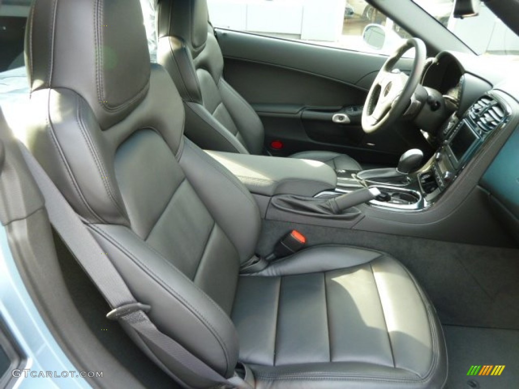 Ebony Interior 2012 Chevrolet Corvette Grand Sport Coupe Photo #56708600