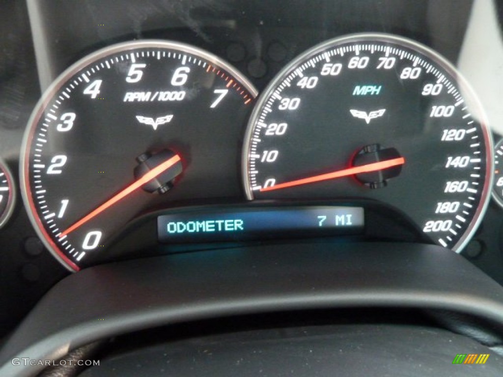 2012 Chevrolet Corvette Grand Sport Coupe Gauges Photo #56708627