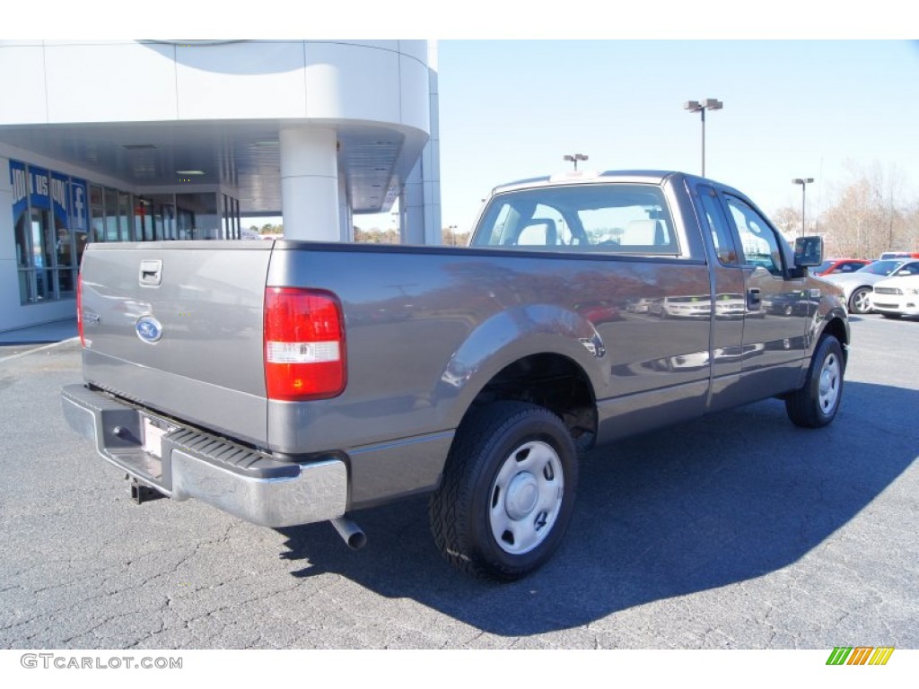 2005 F150 XL Regular Cab - Dark Shadow Grey Metallic / Medium Flint Grey photo #3