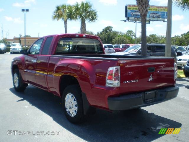 2007 Raider LS Extended Cab - Lava Red / Slate photo #3