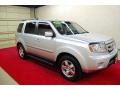 Alabaster Silver Metallic 2010 Honda Pilot EX Exterior