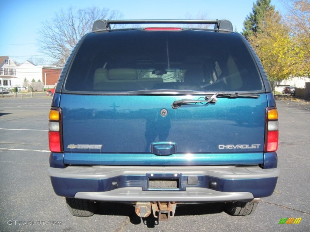 2005 Tahoe Z71 4x4 - Bermuda Blue Metallic / Tan/Neutral photo #6