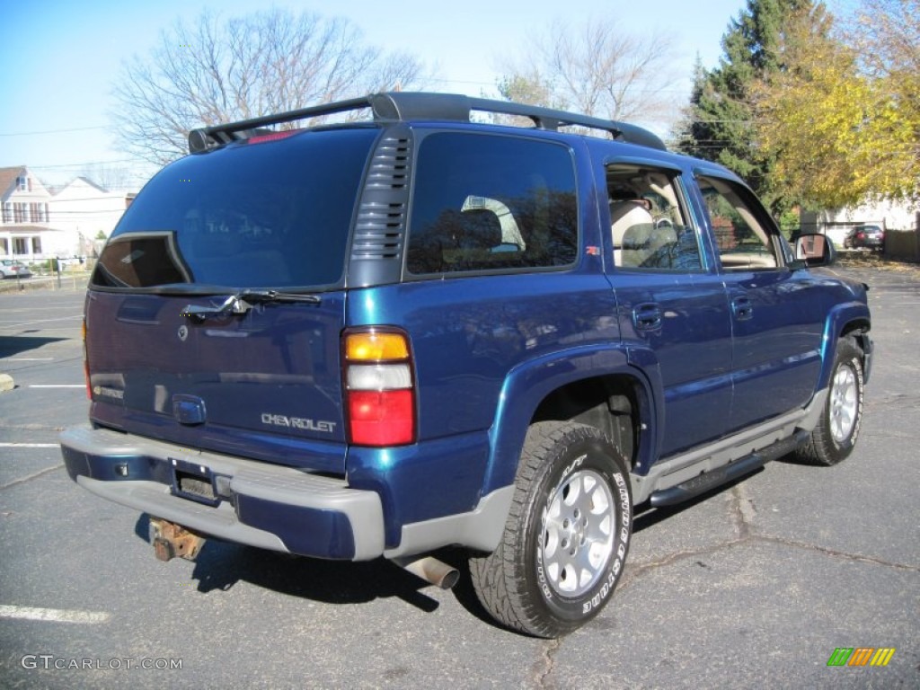 2005 Tahoe Z71 4x4 - Bermuda Blue Metallic / Tan/Neutral photo #7