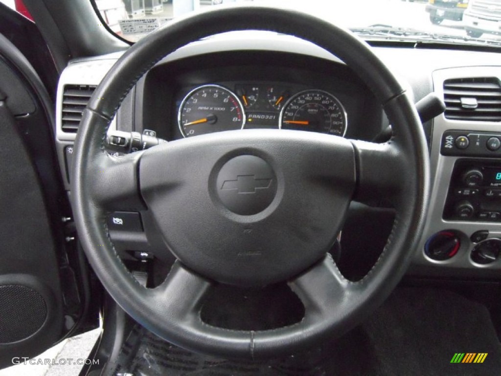 2009 Colorado LT Extended Cab 4x4 - Black / Ebony photo #23