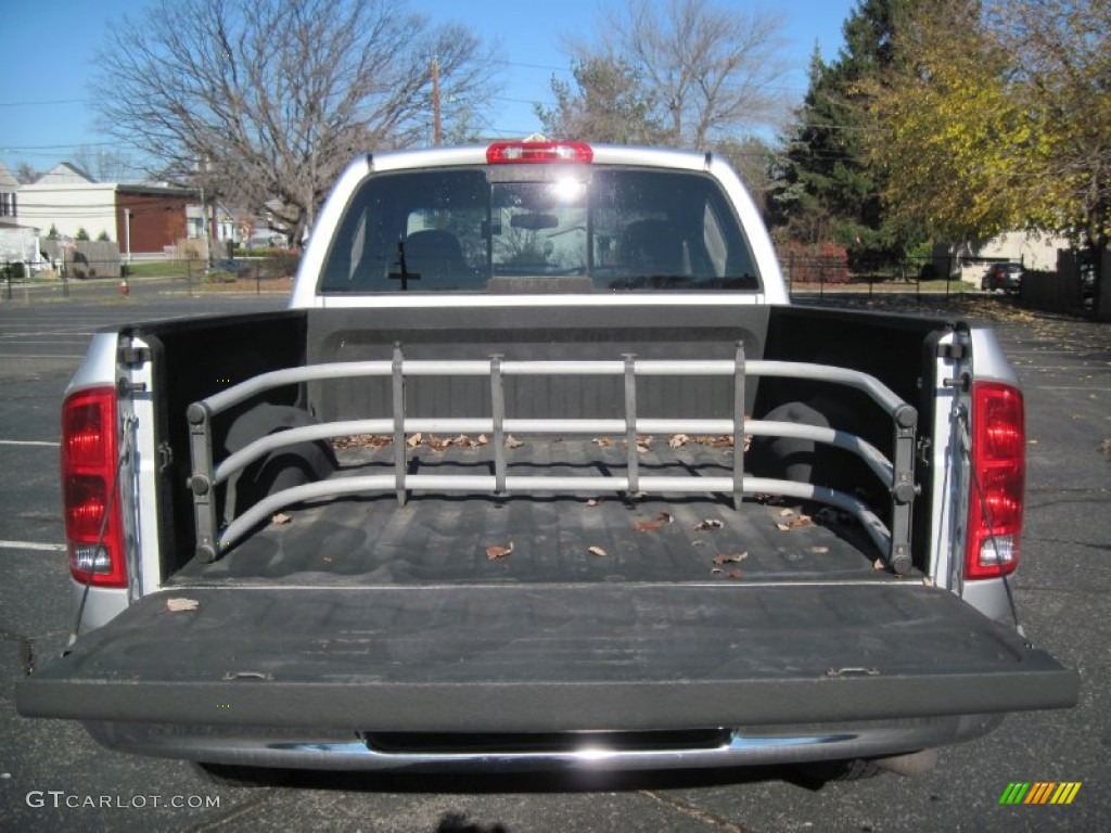 2002 Ram 1500 ST Quad Cab 4x4 - Bright Silver Metallic / Dark Slate Gray photo #7