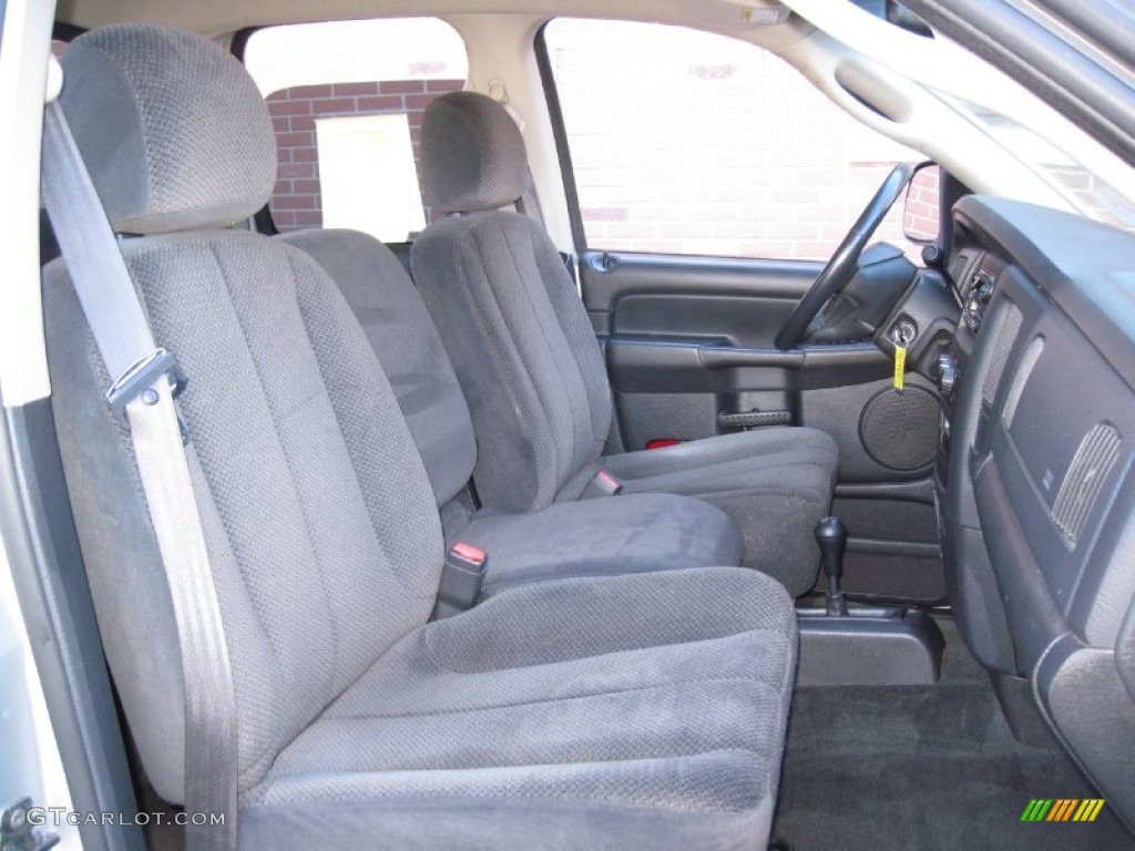 2002 Ram 1500 ST Quad Cab 4x4 - Bright Silver Metallic / Dark Slate Gray photo #15