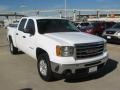 2012 Summit White GMC Sierra 1500 SLE Crew Cab 4x4  photo #7