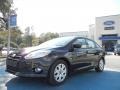 2012 Black Ford Focus SE Sedan  photo #1